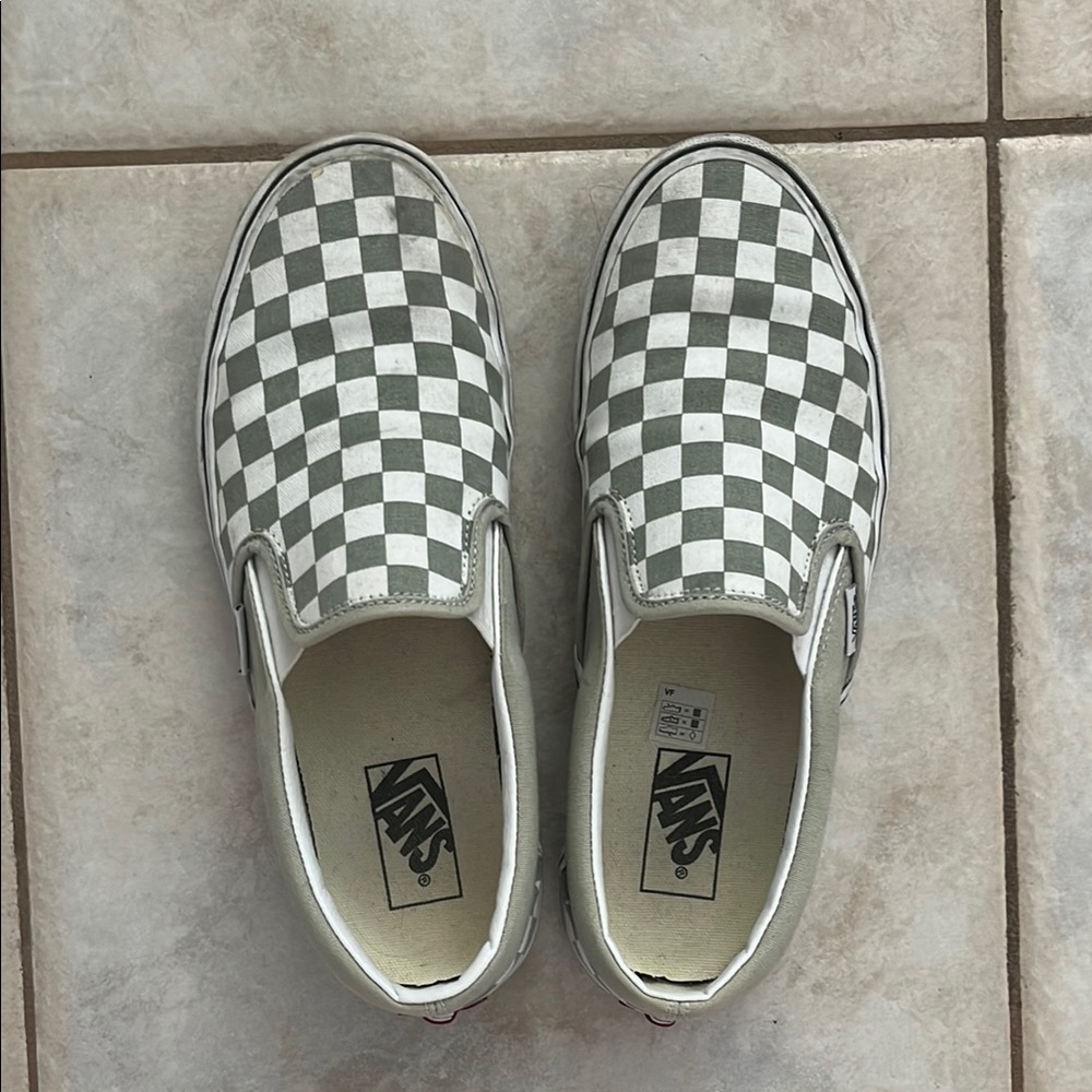 Vans Checkerboard Slip-Ons